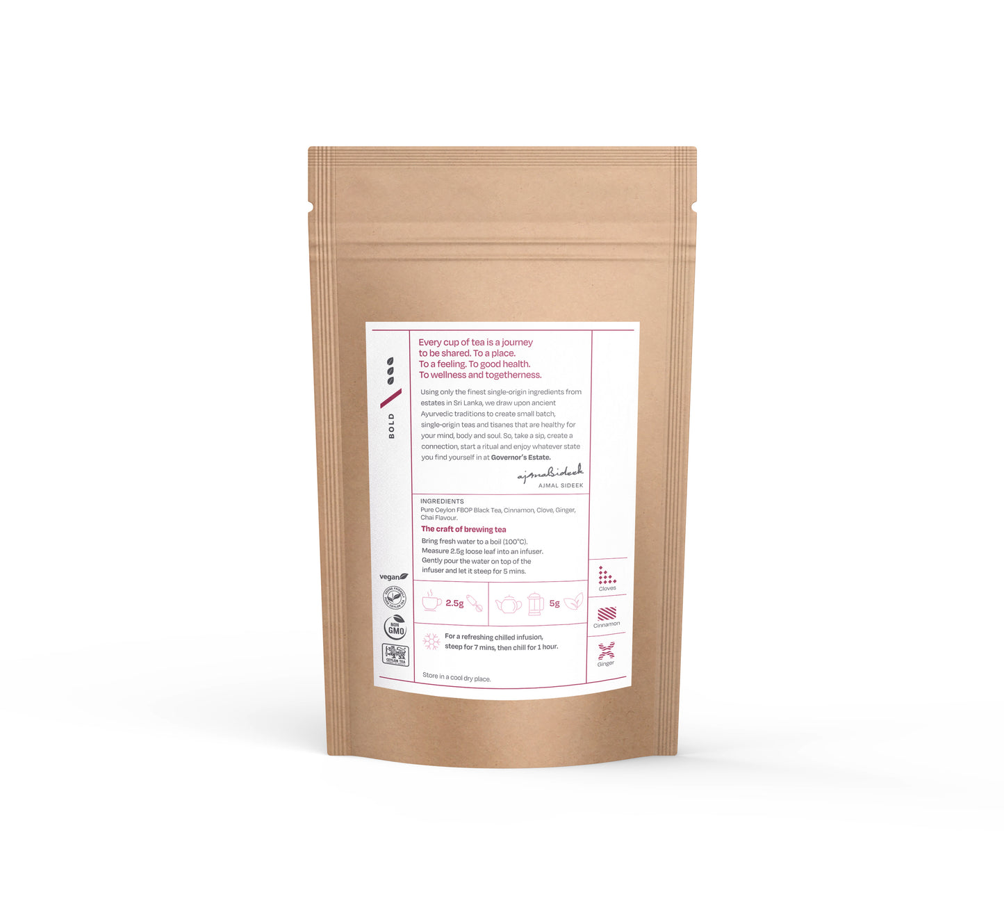 Spiced Chai Black tea