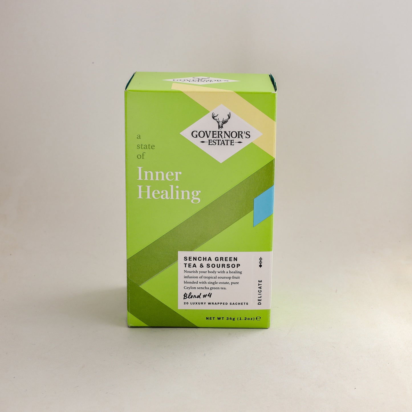 Sencha Green Tea & Soursop - a state of Inner Healing
