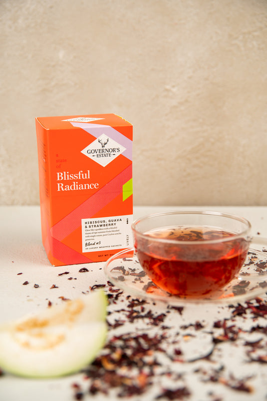 Hibiscus, Guava & Strawberry - a state of Blissful Radiance