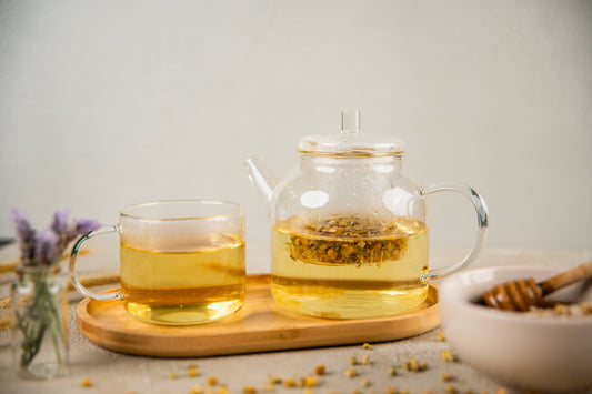 Chamomile Vanilla Iced Latte