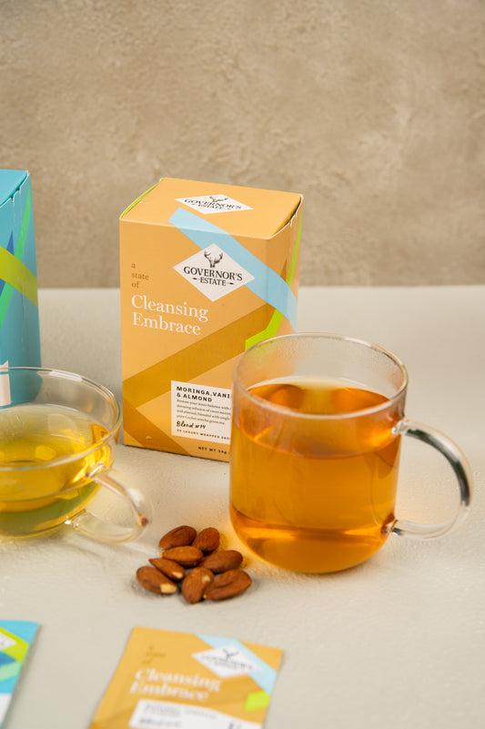 Moringa, Vanilla & Almond - a state of Cleansing Embrace