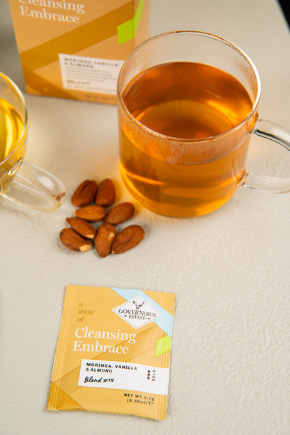 Moringa, Vanilla & Almond - a state of Cleansing Embrace