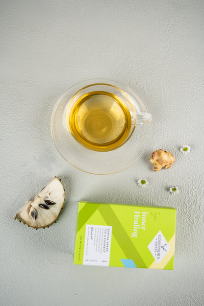 Sencha Green Tea & Soursop - a state of Inner Healing
