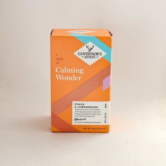 Peach & Lemongrss - a state of Calming Wonder