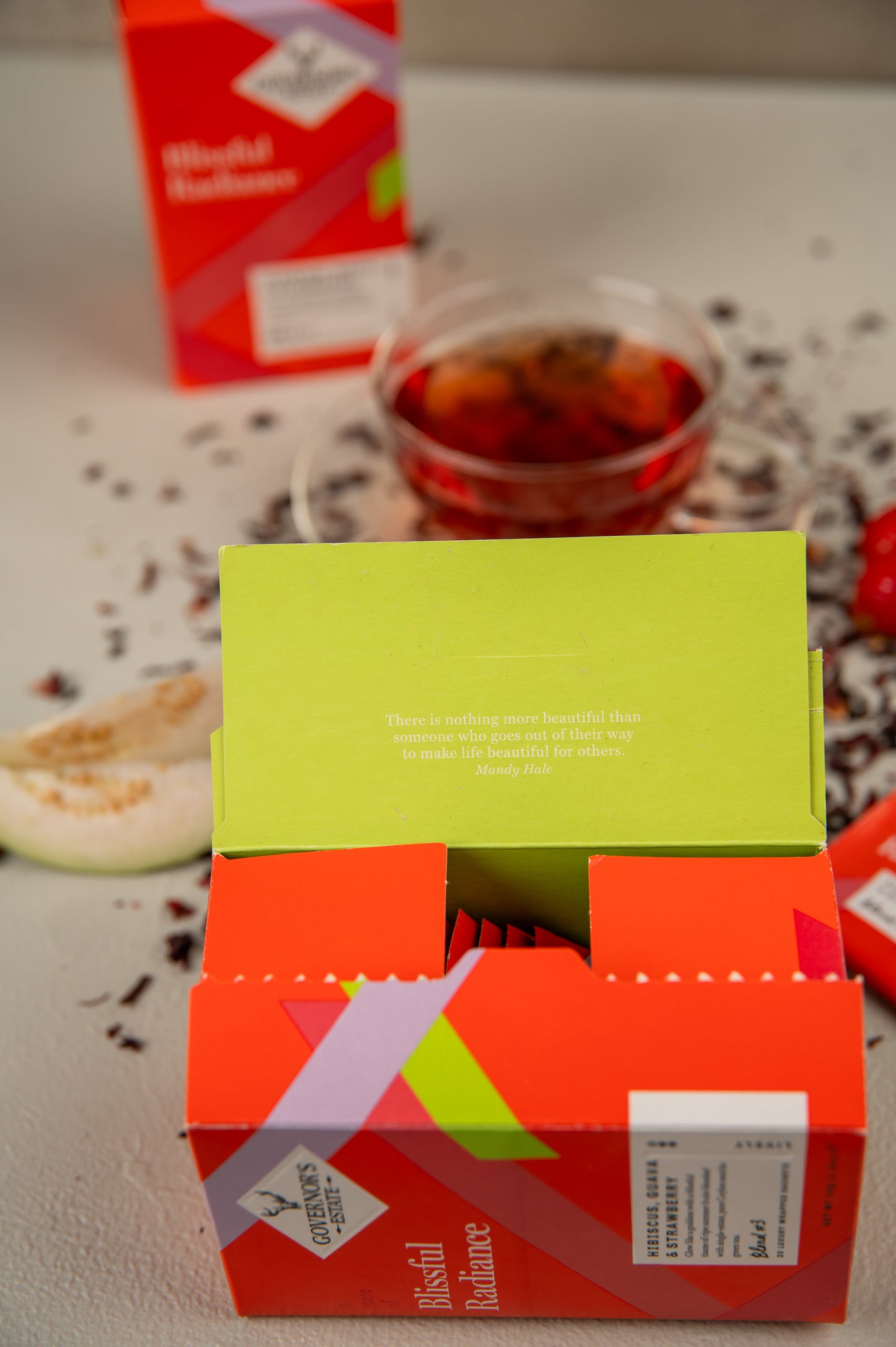Hibiscus, Guava & Strawberry - a state of Blissful Radiance